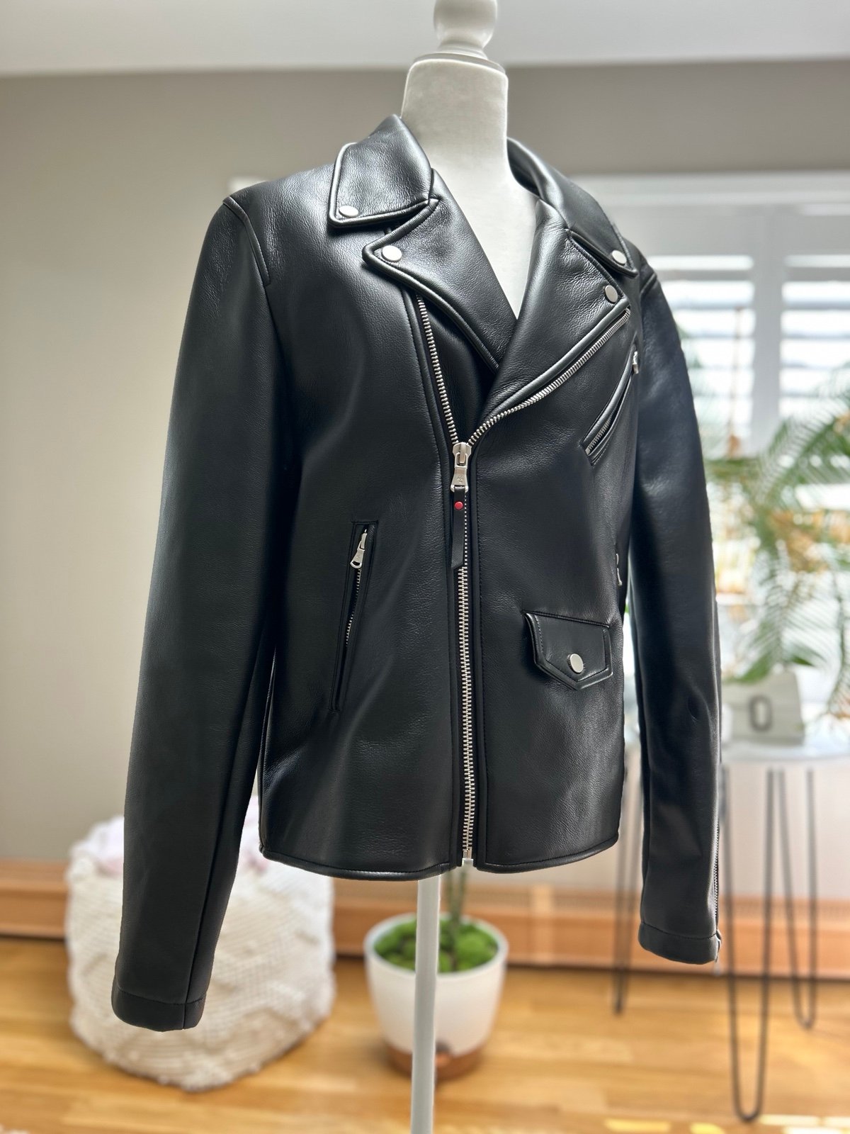 Robert Graham biker jacket unisex