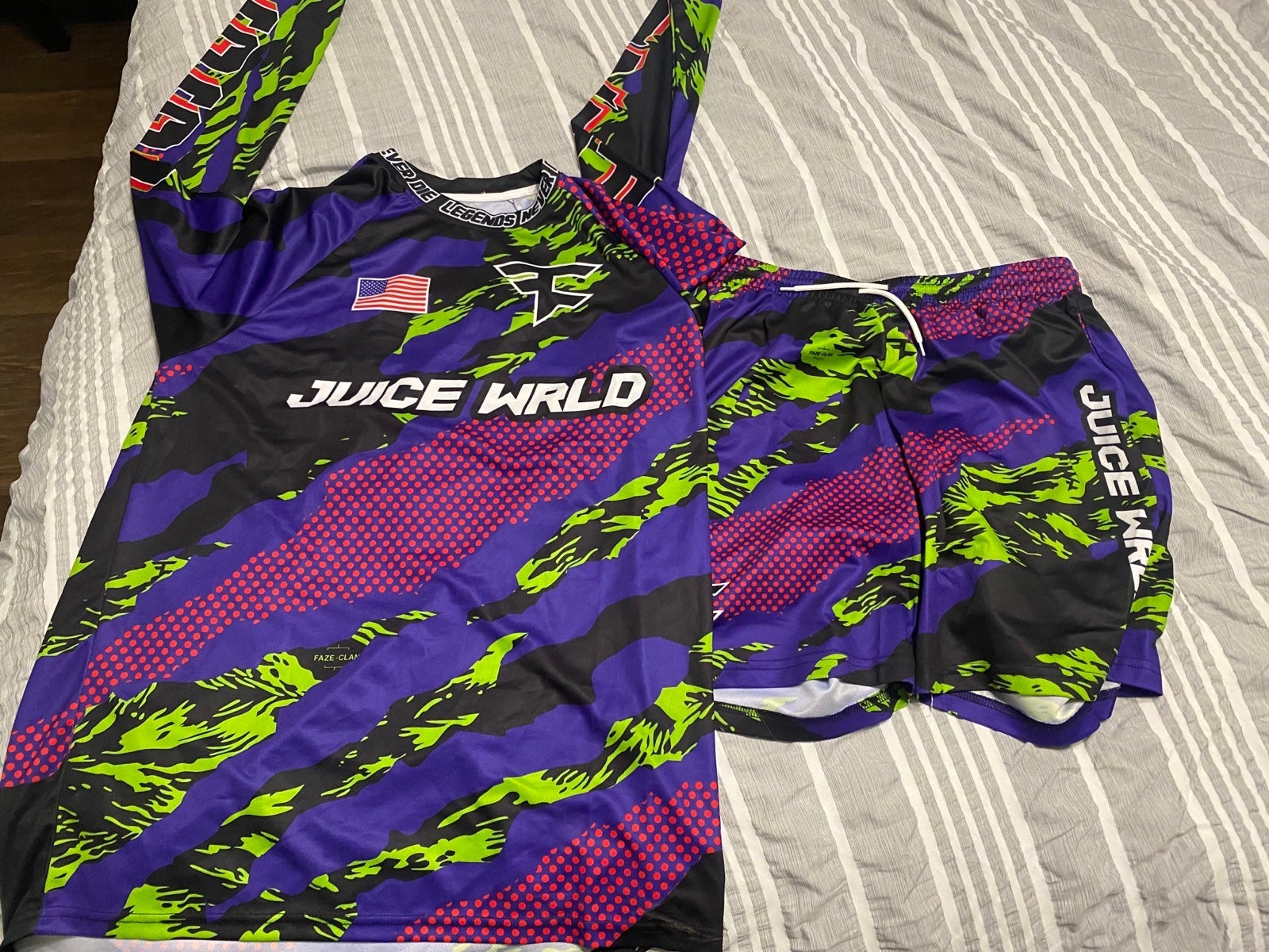 Juice Wrld x Faze Clan Paintball Jersey Multi Men's - SS20 - GB