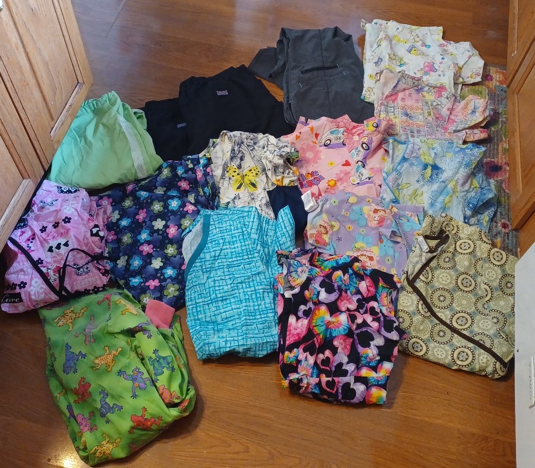 Lot of 14 Scrubs