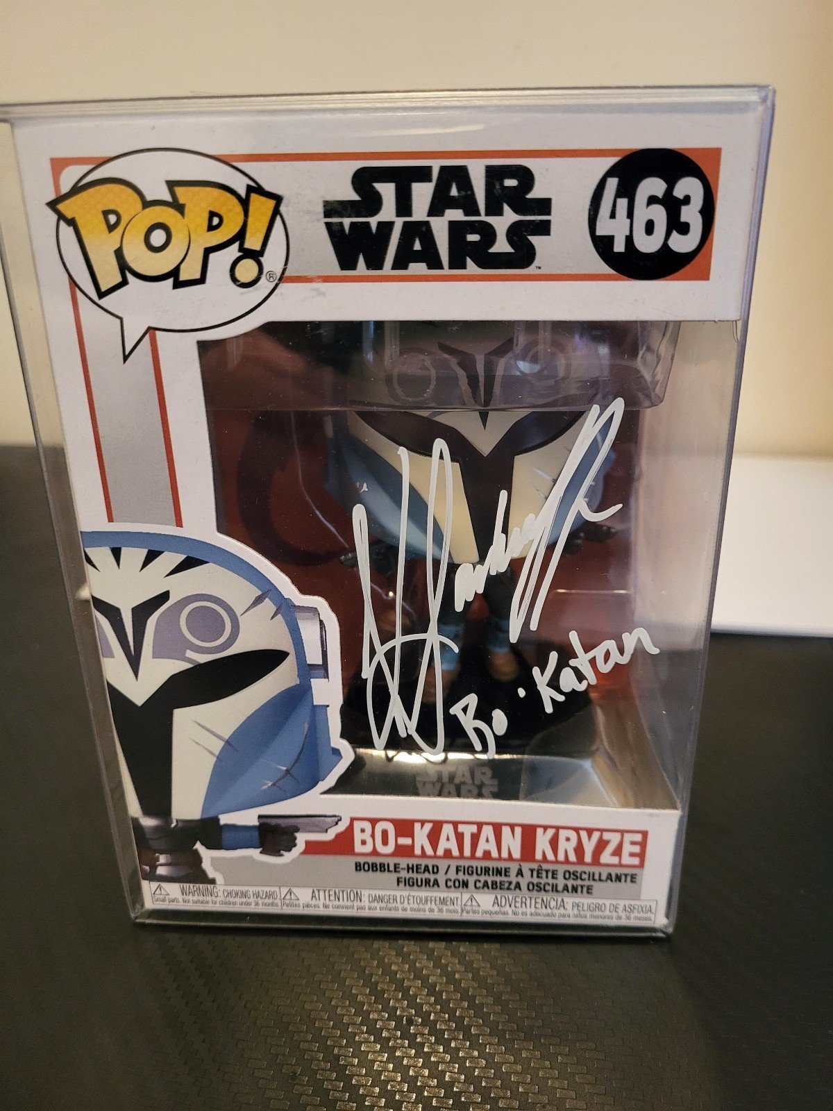 Bo-Katan Autographed Funko (Katie Sackoff)