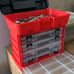 Storage Tool Box - Portable Multipurpose Organizer With Main Top Compartment