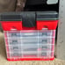Storage Tool Box - Portable Multipurpose Organizer With Main Top Compartment