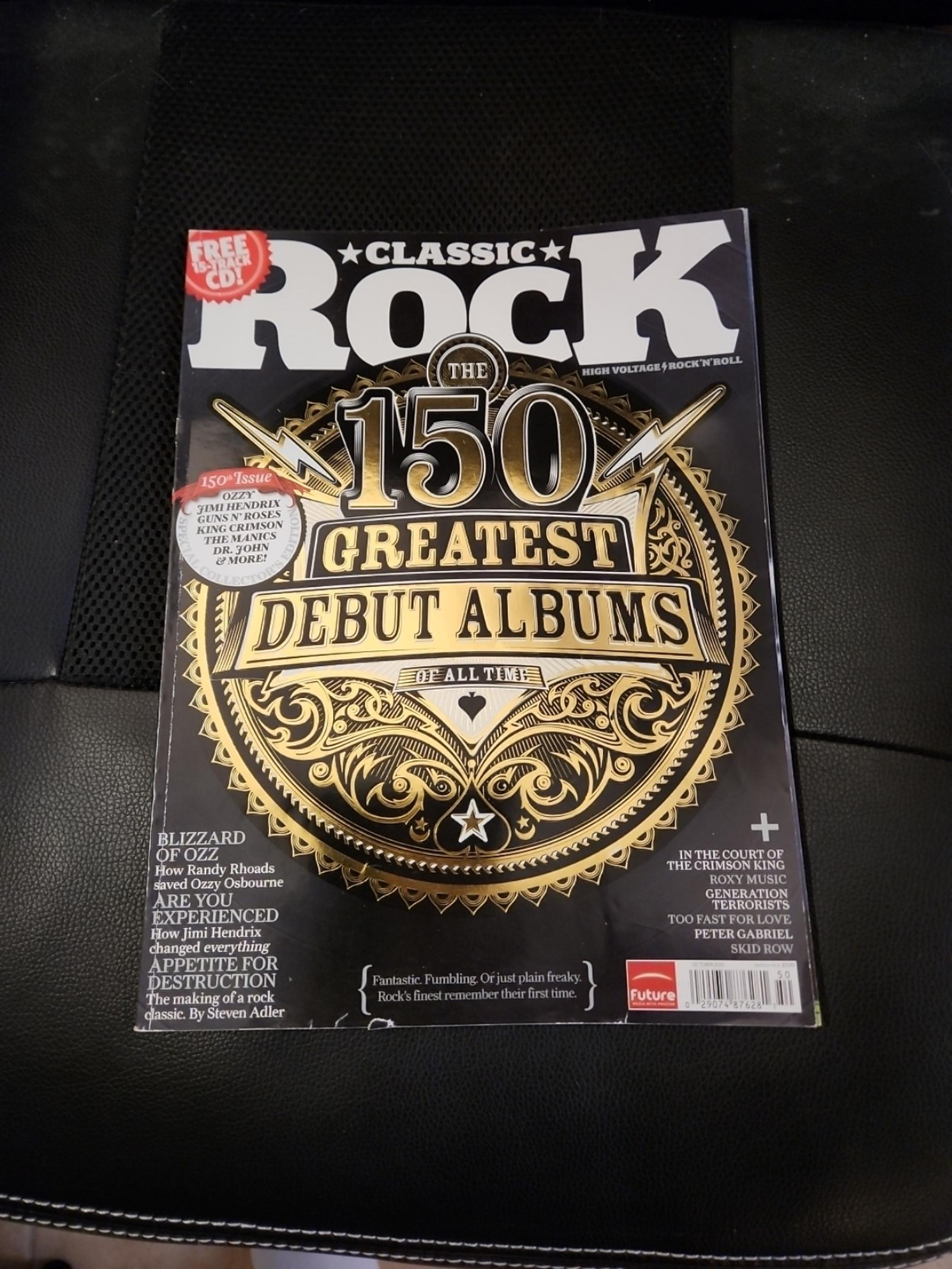 Classic Rock Magazine October 2010 Issue 150 Greatest Debut Albums