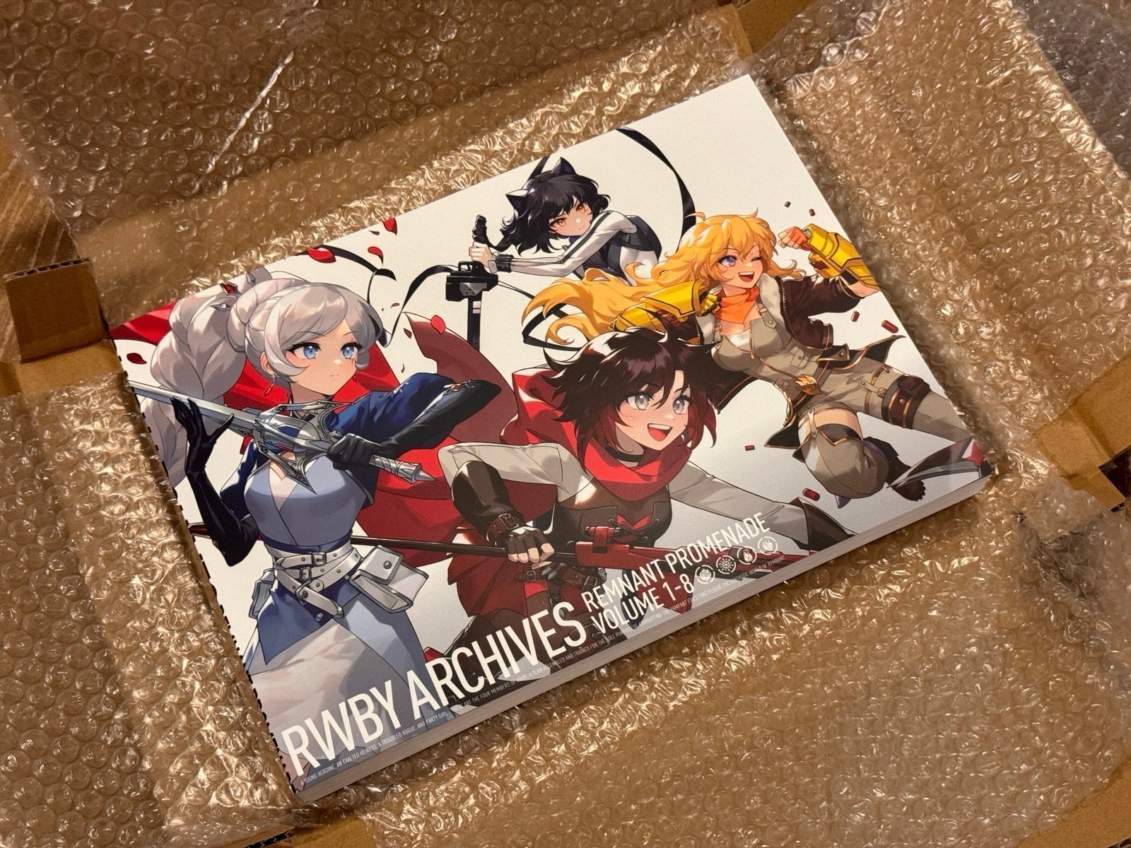 RWBY Archives Art Book Vol. 1-8 Book (New)