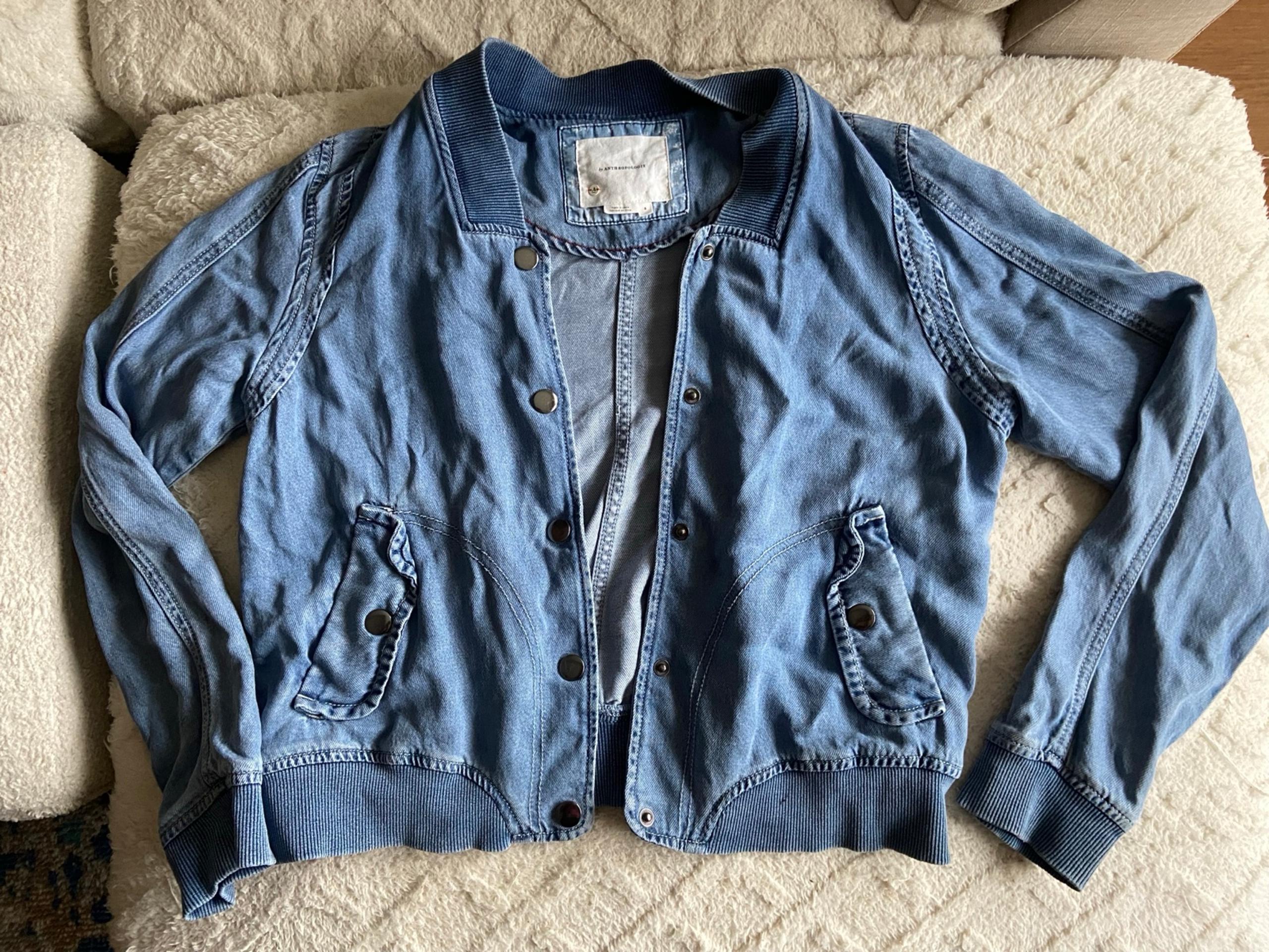 Anthropologie denim jacket