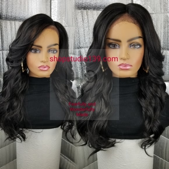 Sexy human hair bodywave lace front wig