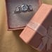 Designer Sterling Siver Ring Signed SW 925 CZ Size 6.5-Estate