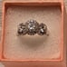 Designer Sterling Siver Ring Signed SW 925 CZ Size 6.5-Estate