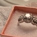 Designer Sterling Siver Ring Signed SW 925 CZ Size 6.5-Estate