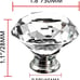 25 Pcs Crystal Dresser Drawer Knobs, Cabinet Pull Crystal Knobs (Silver)