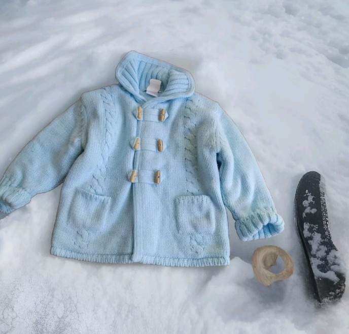 Jacket Sarah Louise Long Sleeve Sweater Boutique blue Infant Toddler Cardigan Si