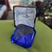 Oleg Cassini Signed Diamond Crystal Paperweight