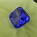 Oleg Cassini Signed Diamond Crystal Paperweight