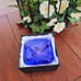 Oleg Cassini Signed Diamond Crystal Paperweight
