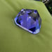 Oleg Cassini Signed Diamond Crystal Paperweight