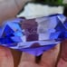 Oleg Cassini Signed Diamond Crystal Paperweight