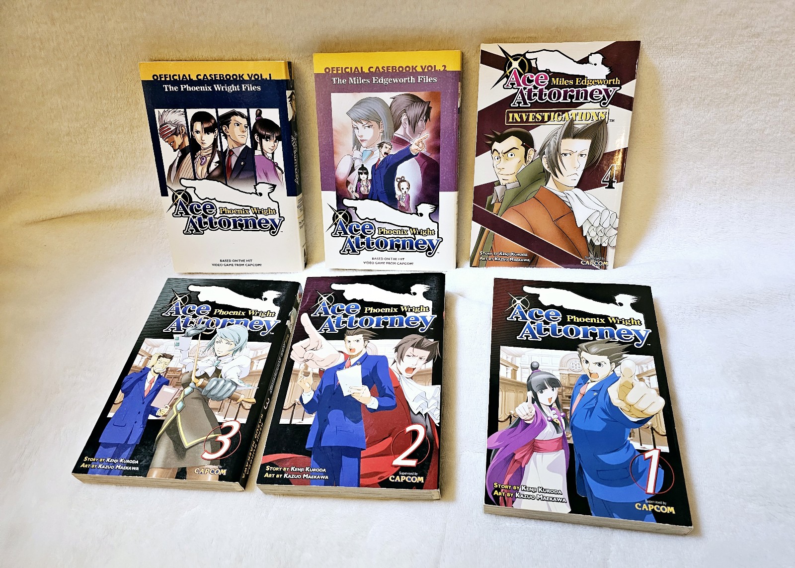 Phoenix Wright Ace Attorney books