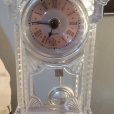 Godinger crystal legends grandfather Clock