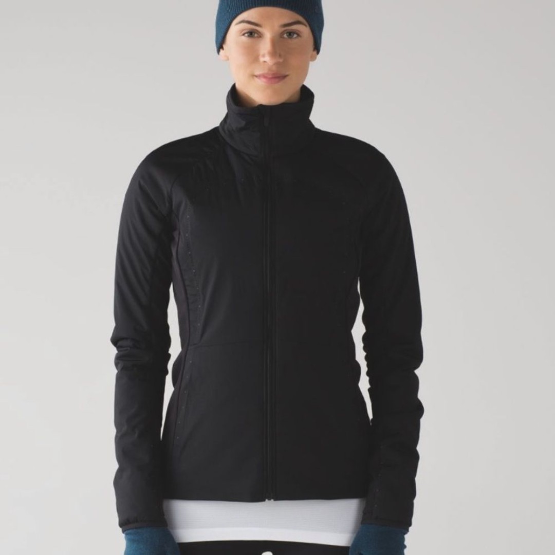 LULULEMON black run for cold jacket