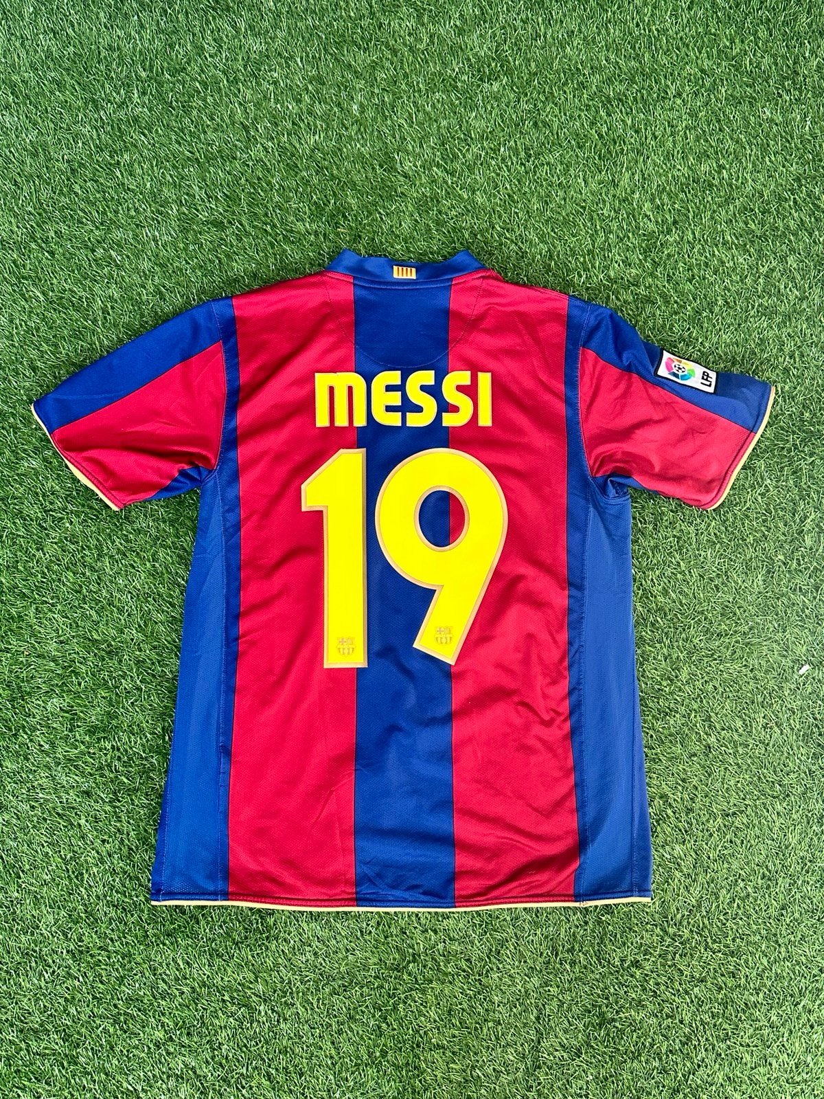 Barcelona Home 07/08 (Messi #19) Jerseys
