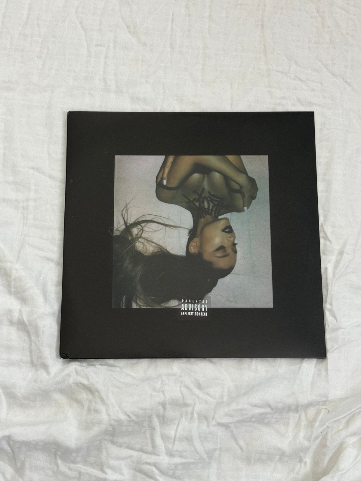 Ariana Grande Thank U, Next Pink/Clear Split Vinyl