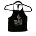 Brandy Melville cacti embroidered halter