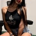 Brandy Melville cacti embroidered halter