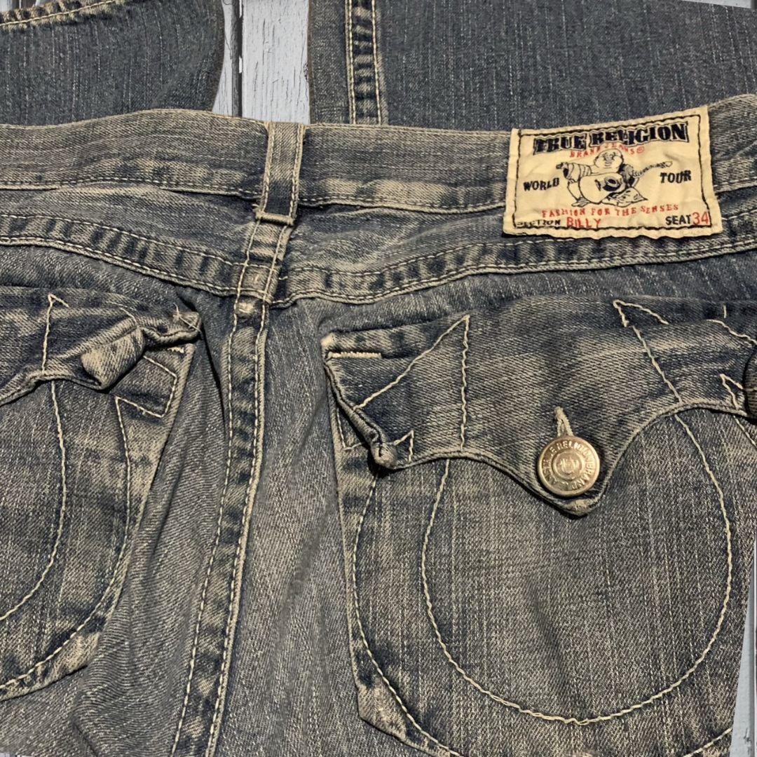 True Religion Bootcut Denim 34 BILLY Y2K