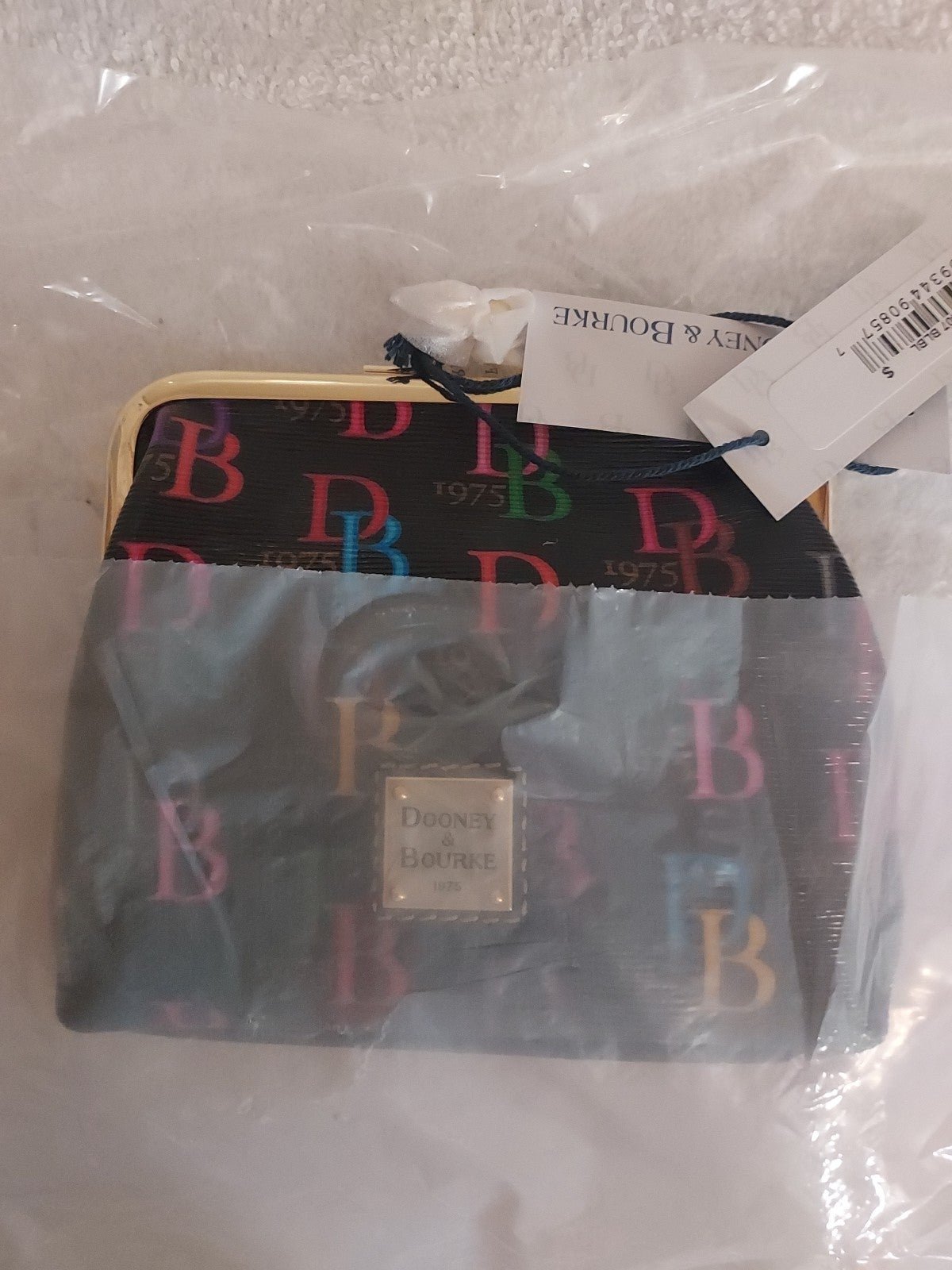 NWT DOONEY & BOURKE DB75 LARGE FRAMED COIN PURSE #8