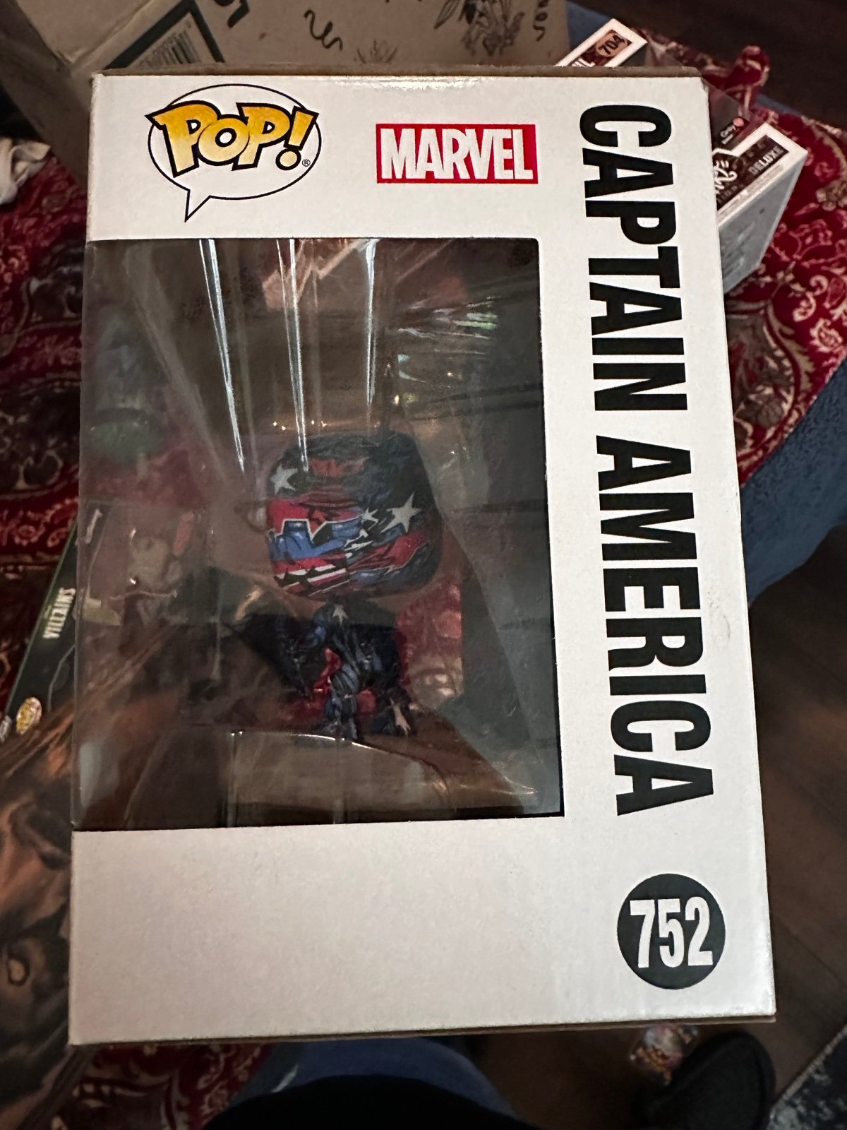 Captain america street art festival funko