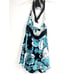 Cache Sexy Blue Paisley Flower Built-In Bra Women's Size Small Halter Top