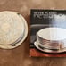 NIB Vintage Godinger/Paul Revere Silversmith Coasters 7pc Silver Plated Set