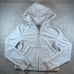 Juicy Coture velour hooded zip front jacket womens size small thick material