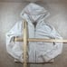 Juicy Coture velour hooded zip front jacket womens size small thick material
