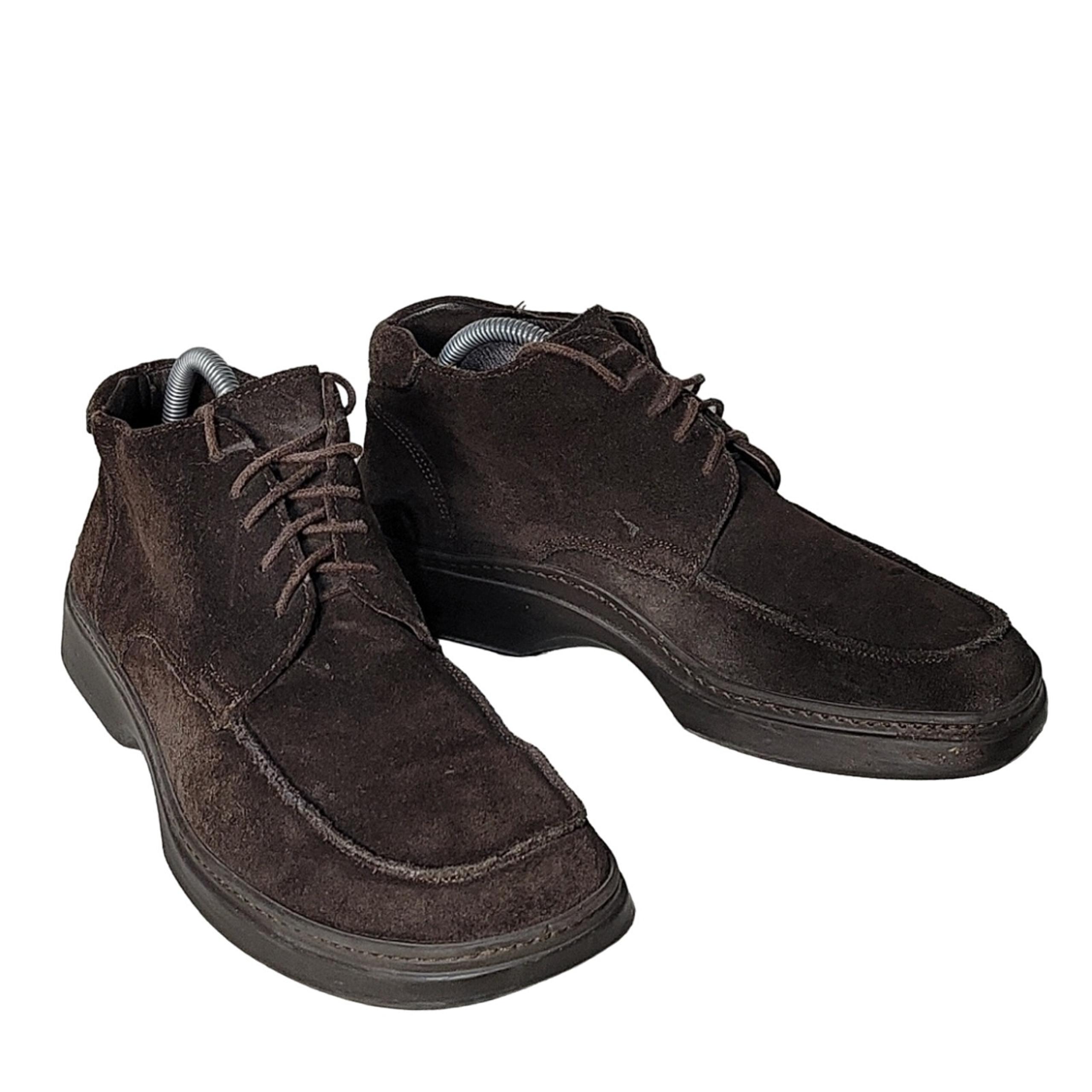 Kenneth Cole New York Brown Suede Chukka Boots Mens Size 8