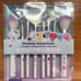 Limited Edition Hello kitty Crème Shop Bt21 purple makeup brush set
