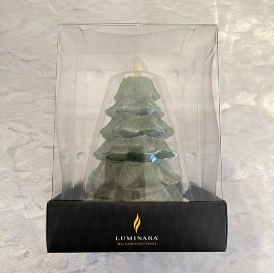 Luminara Christmas Tree Flameless Candle - New!