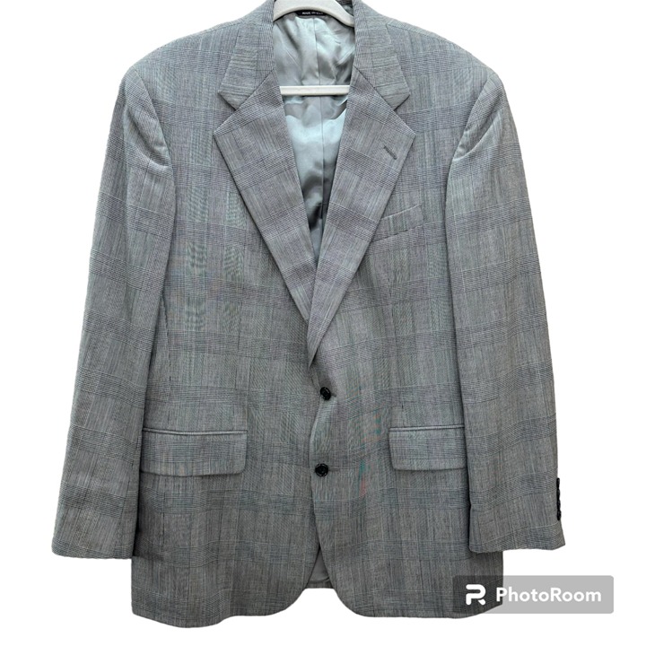 Polo University Club by Ralph Lauren Prince of Wales Check Wool Blazer 42R