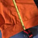 Mens track suit top with bottom orange black asian size xl U.S. med new