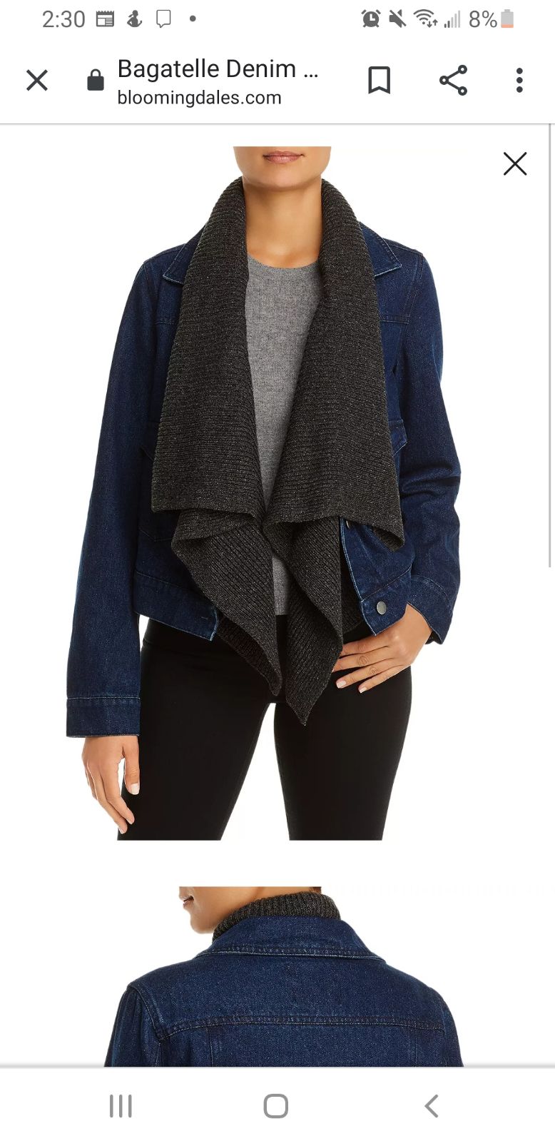 Bagatelle denim jacket