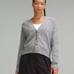 Lululemon Women's Alpaca Wool-Blend Cardigan Sweater Grey XS Brand New with tag