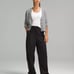 Lululemon Women's Alpaca Wool-Blend Cardigan Sweater Grey XS Brand New with tag