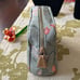 AERIN + Johanna Ortiz Green Bird Printed Canvas Cosmetics Case Set