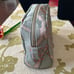 AERIN + Johanna Ortiz Green Bird Printed Canvas Cosmetics Case Set