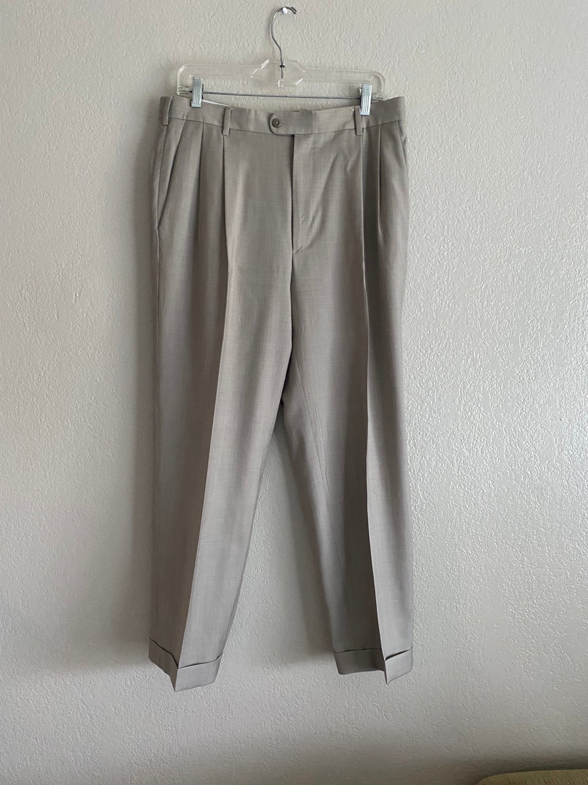 Zanella Bennett double pleated dress pants