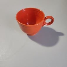 Radioactive Red Fiestaware Tea Cup