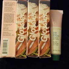 3×Glossier Rose Balm Dotcom Universal Skin Salve 0.5 fl oz / 15ml ·