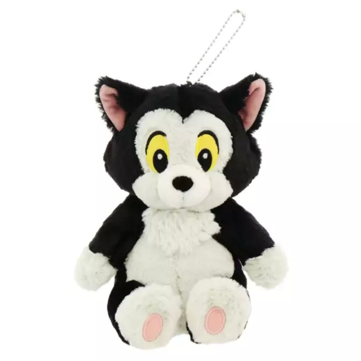 Tokyo Disney Figaro cat plush pen case keychain pencil pouch
