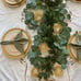 Charger Plates Gold Plastic Beaded 12 pcs 13 Inch Round