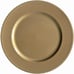 Charger Plates Gold Plastic Beaded 12 pcs 13 Inch Round